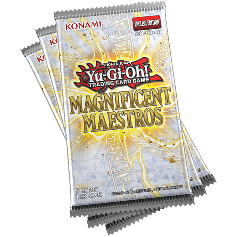 Yu-Gi-Oh! Magnificent Maestros 3-Pack Tuckbox x12 Pre-Order
