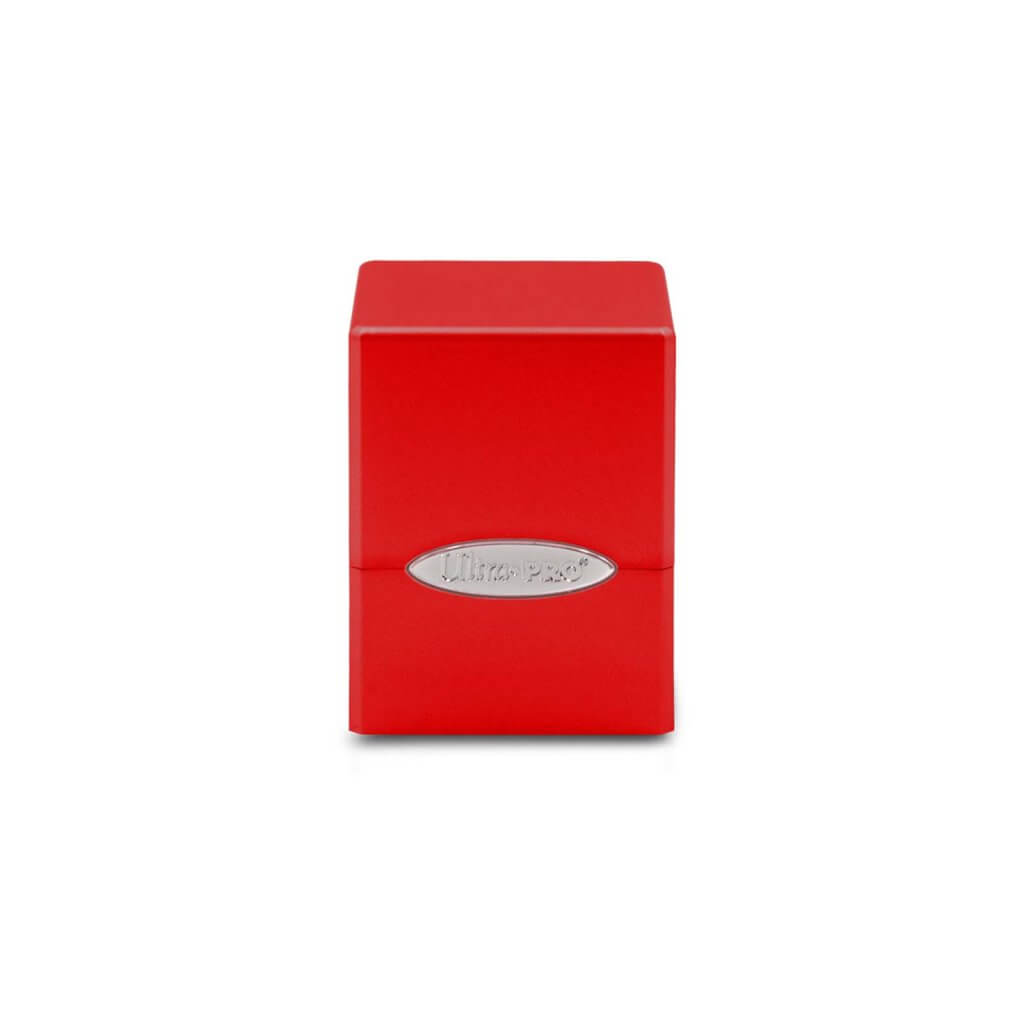 ULTRA PRO DECK BOX Satin Cube - Red