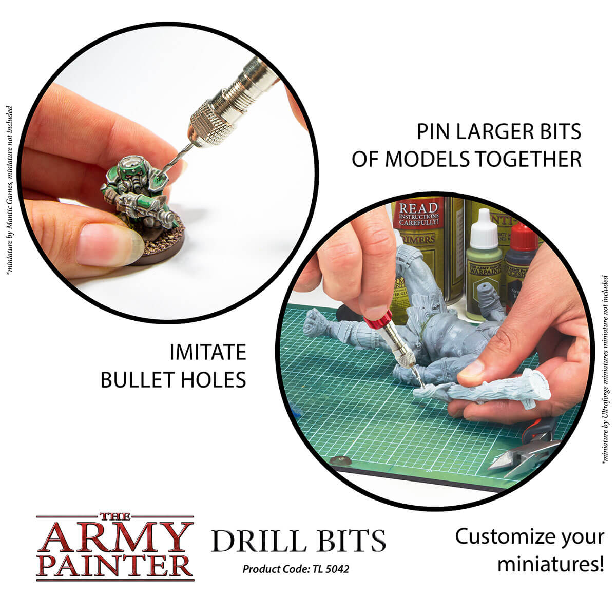 Army Painter Tools - Drill Bit Set