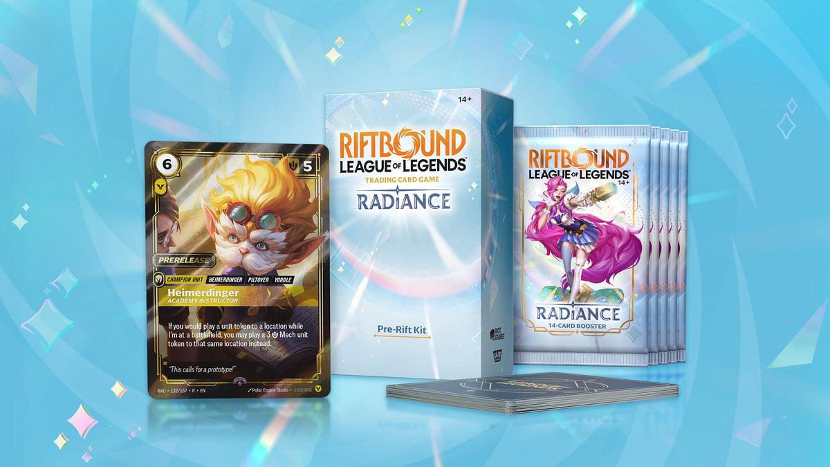 Riftbound Radiance Pre-Rift Mt Roskill Saturday the 17th of October 11:30 a.m