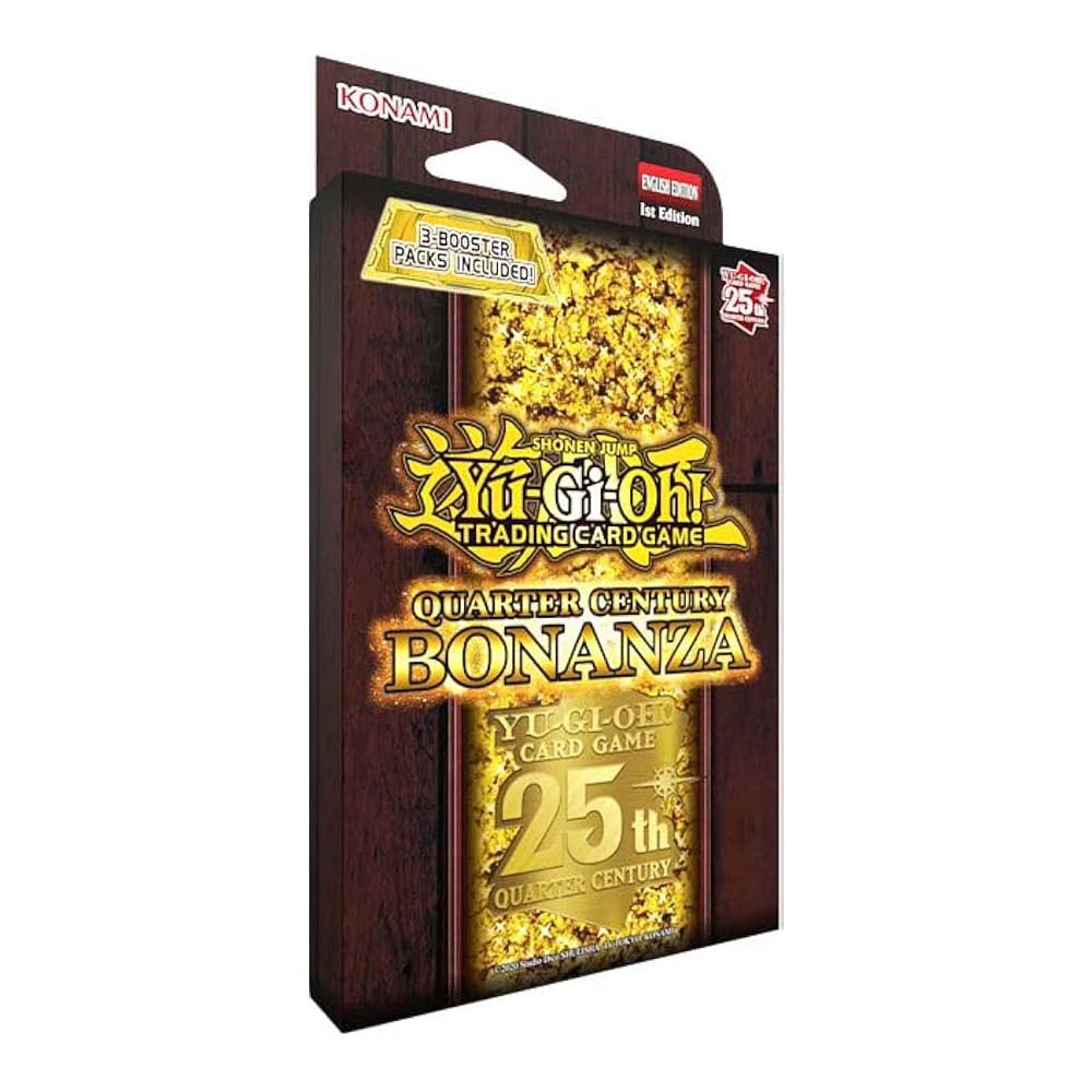 Yu-Gi-Oh! Quarter Century Bonanza 24ct 3-Pack Tuckbox Collectors Guild Yu-Gi-Oh! Quarter Century Bonanza 24ct 3-Pack Tuckbox Collectors Guild