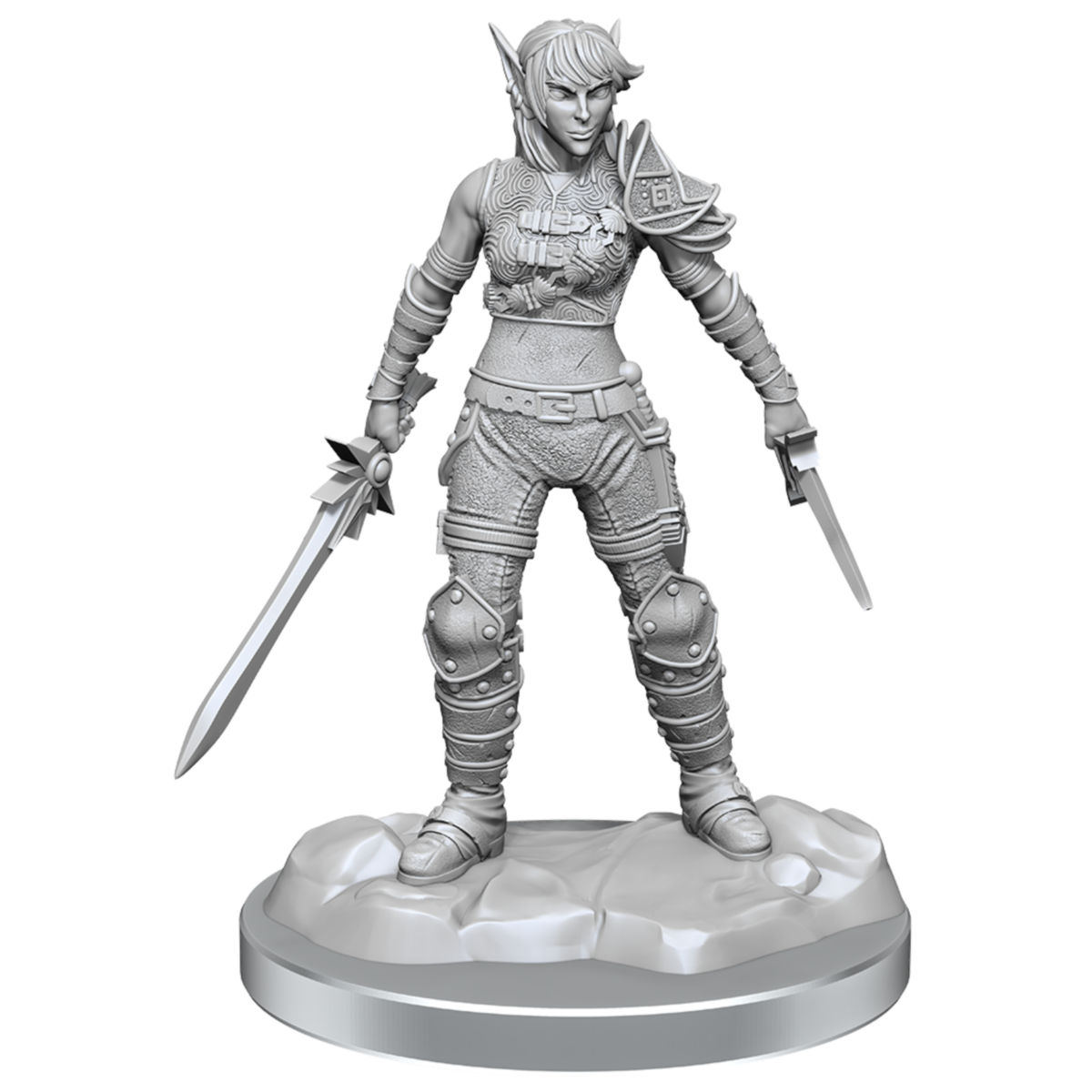 D&D Nolzurs Marvelous Miniatures Elf Rogue & Half-Elf Rogue Protege