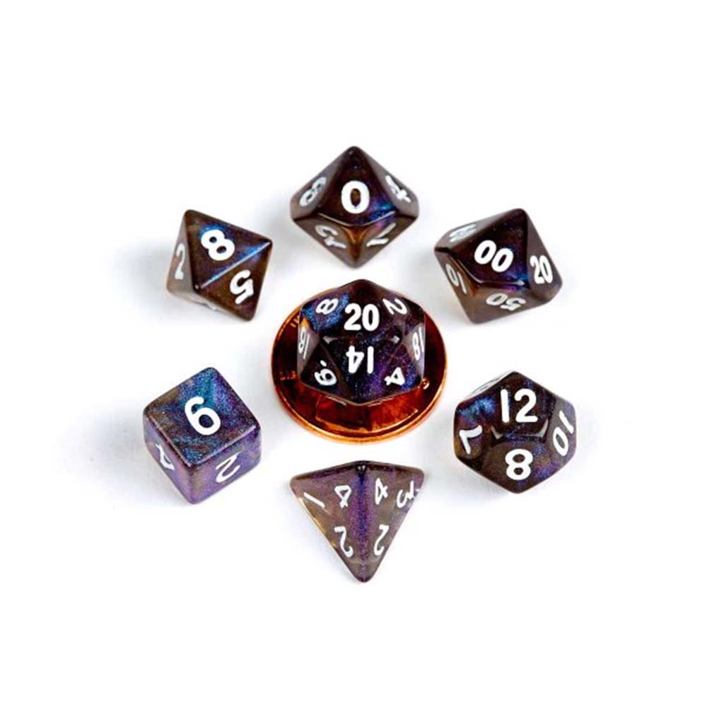 MDG – Mini Polyhedral Dice Set: Stardust Galaxy