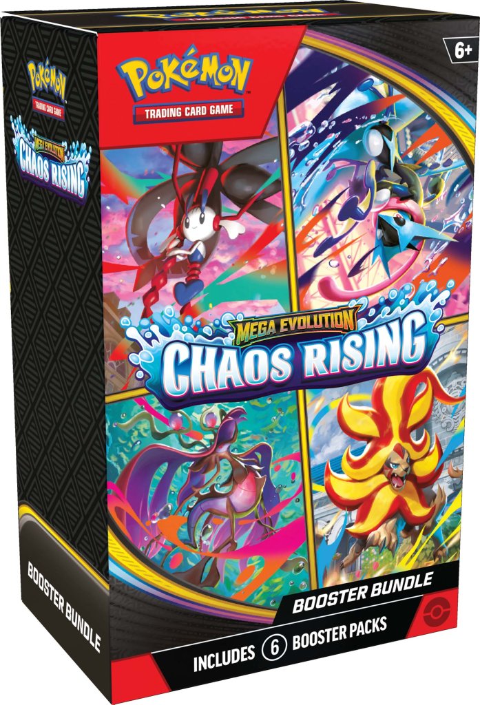 Pokémon TCG: Mega Evolution Chaos Rising Booster Bundle Pre-Order (LIMIT 1, PICK UP ONLY)