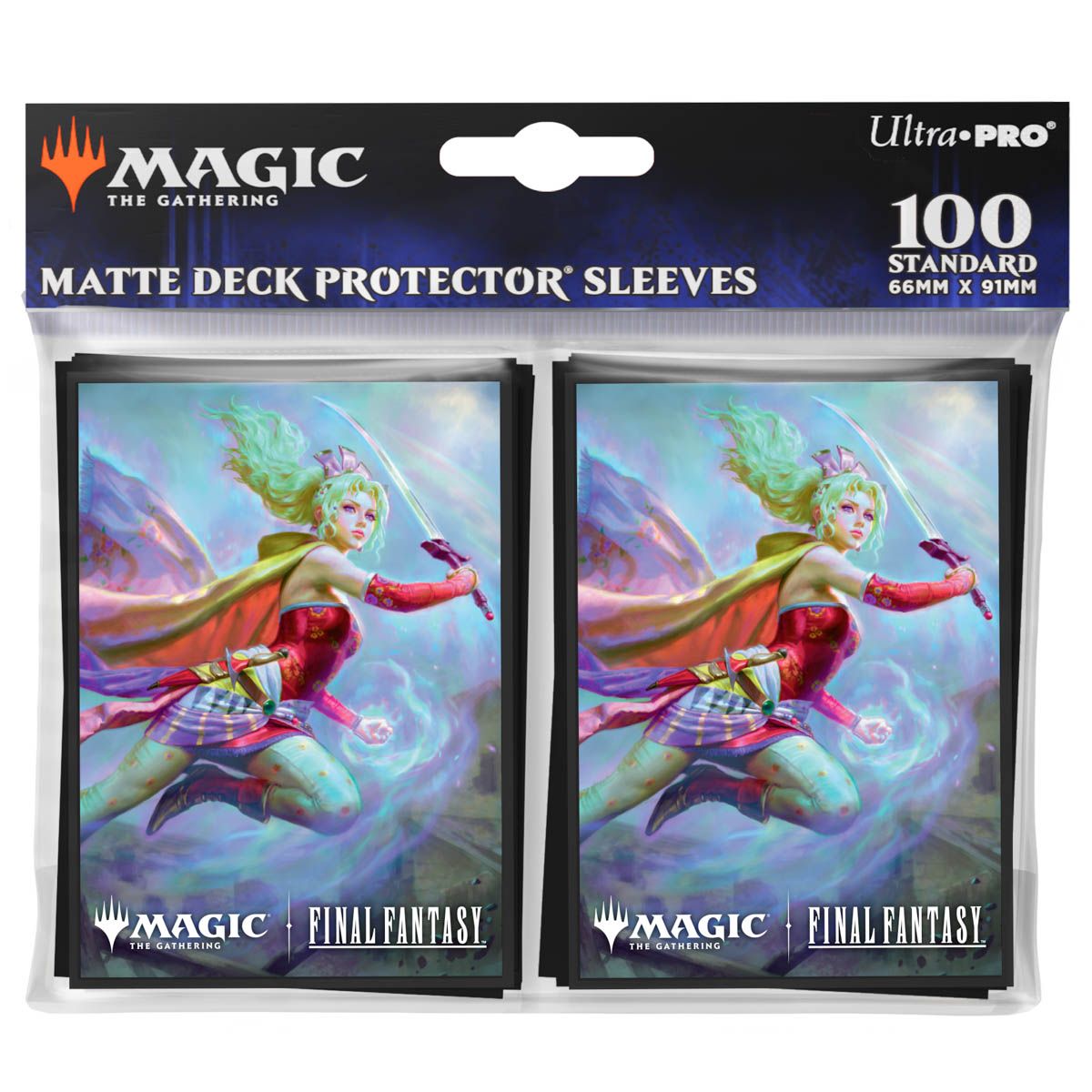 Ultra Pro: UP38704 Magic the Gathering - FINAL FANTASY 100ct Deck Protector Sleeves Commander D MtG