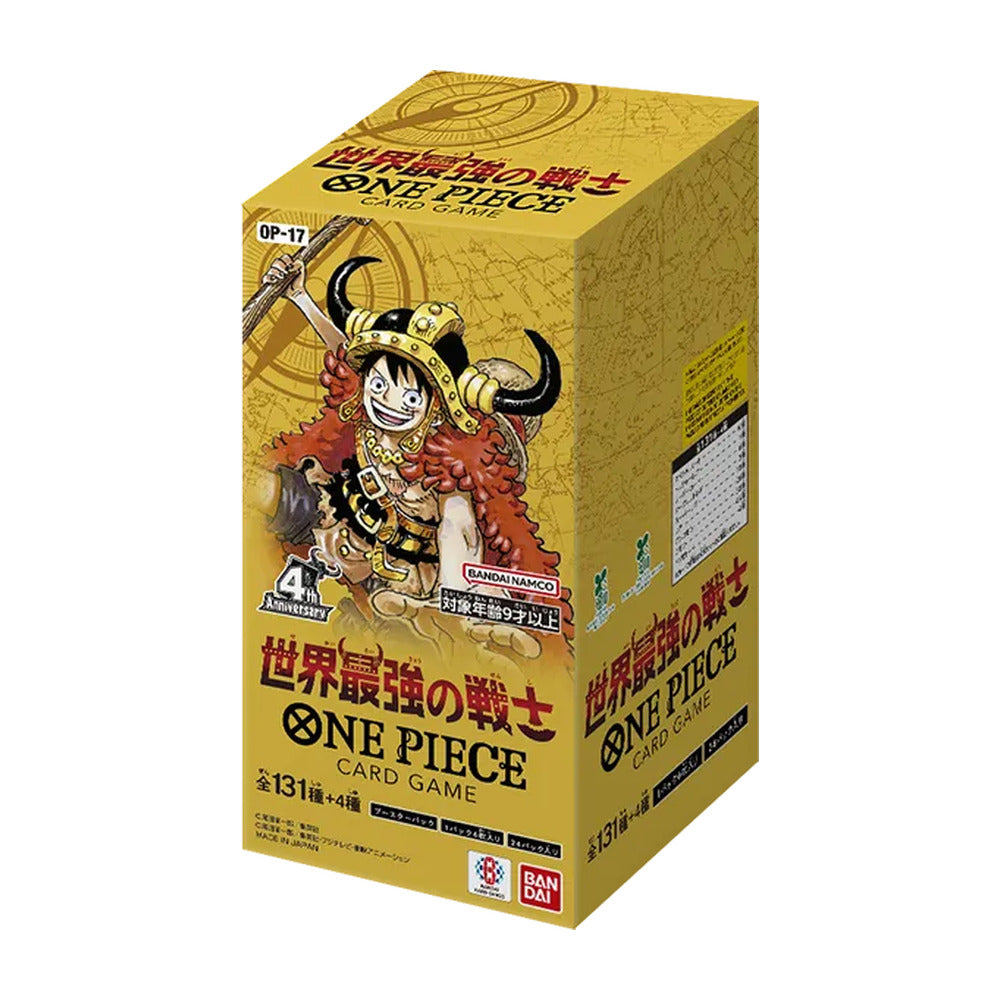OP-17 The World’s Strongest Warriors Booster Box (Japanese) Pre-Order