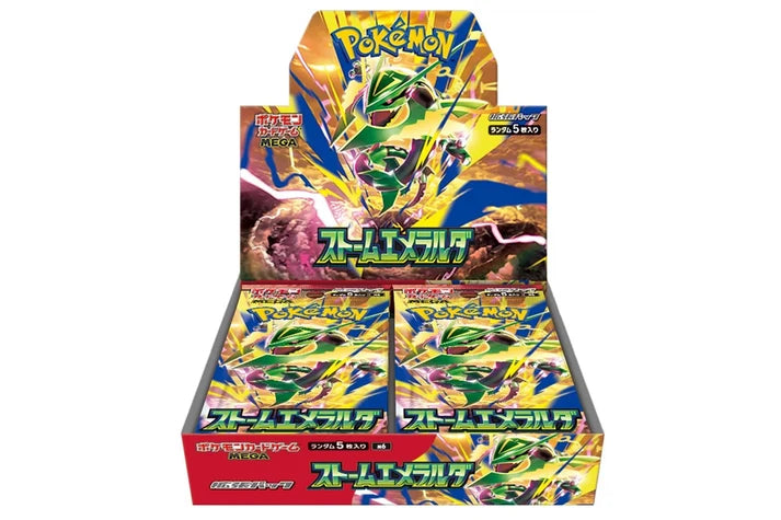 Mega Evolution Storm Emeralda Japanese Booster Box Pre-Order