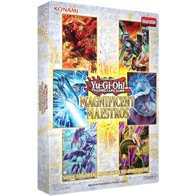 Yu-Gi-Oh! Magnificent Maestros 3-Pack Tuckbox x12 Pre-Order