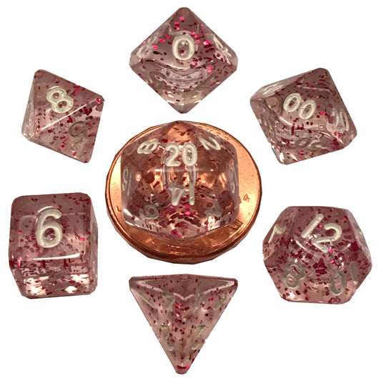 MDG – Mini Polyhedral Dice Set: Ethereal Light Pur