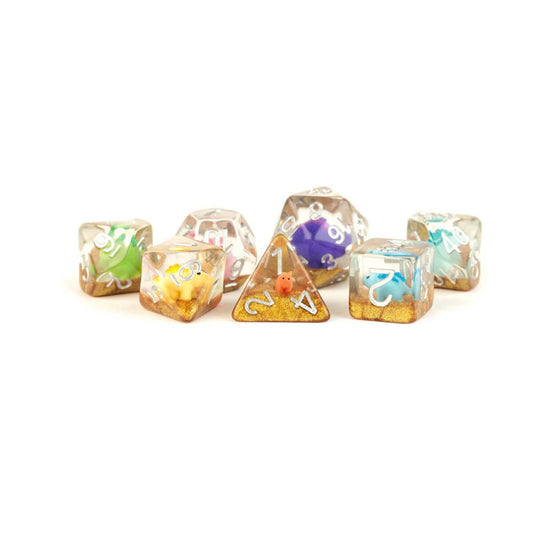 MDG – Resin Poly Set: Rainbow Dinosaur