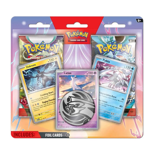 Pokemon TCG: Enhanced 2 Pack Blister - Latios, Zekrom, Palkia