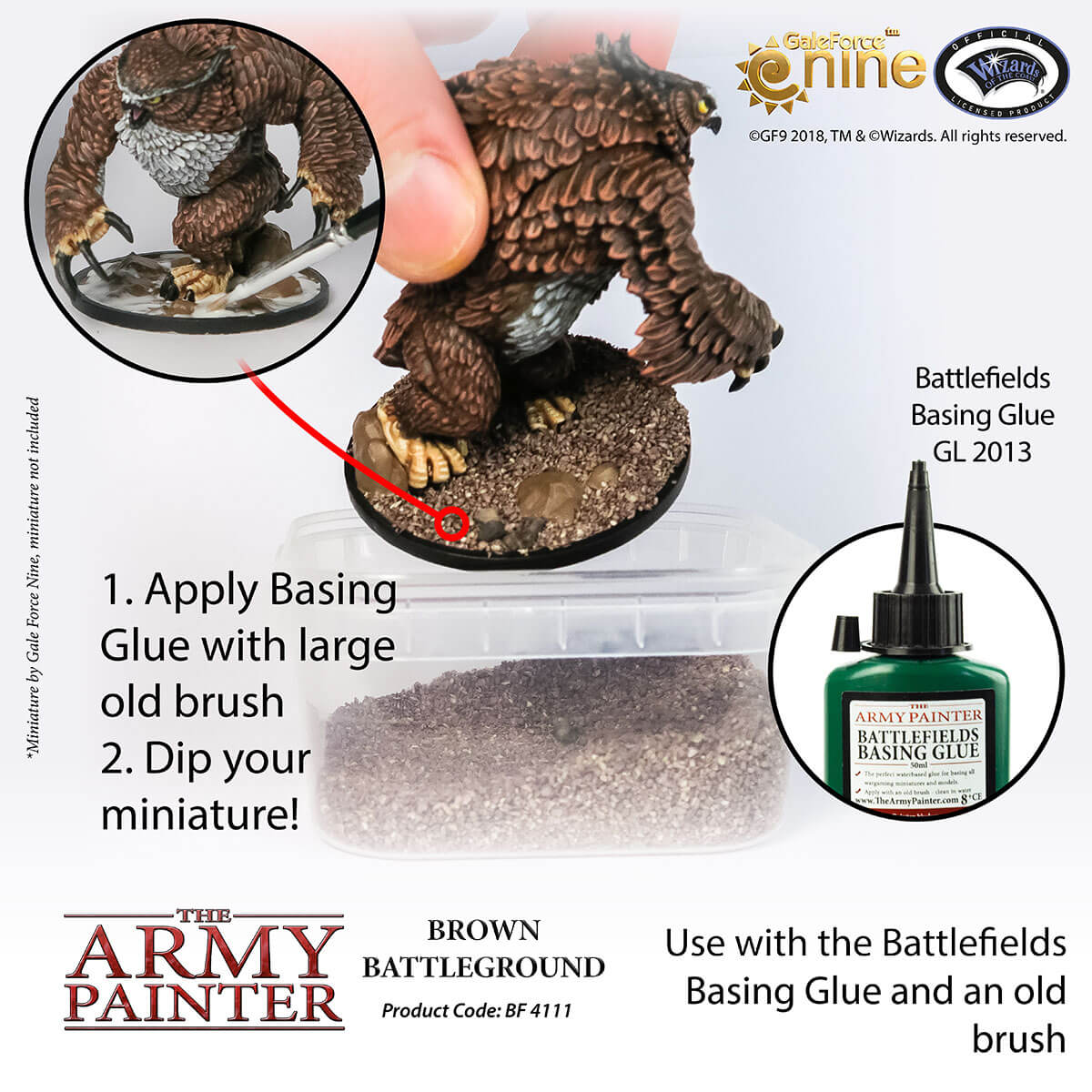 Army Painter Basing - Brown Battleground