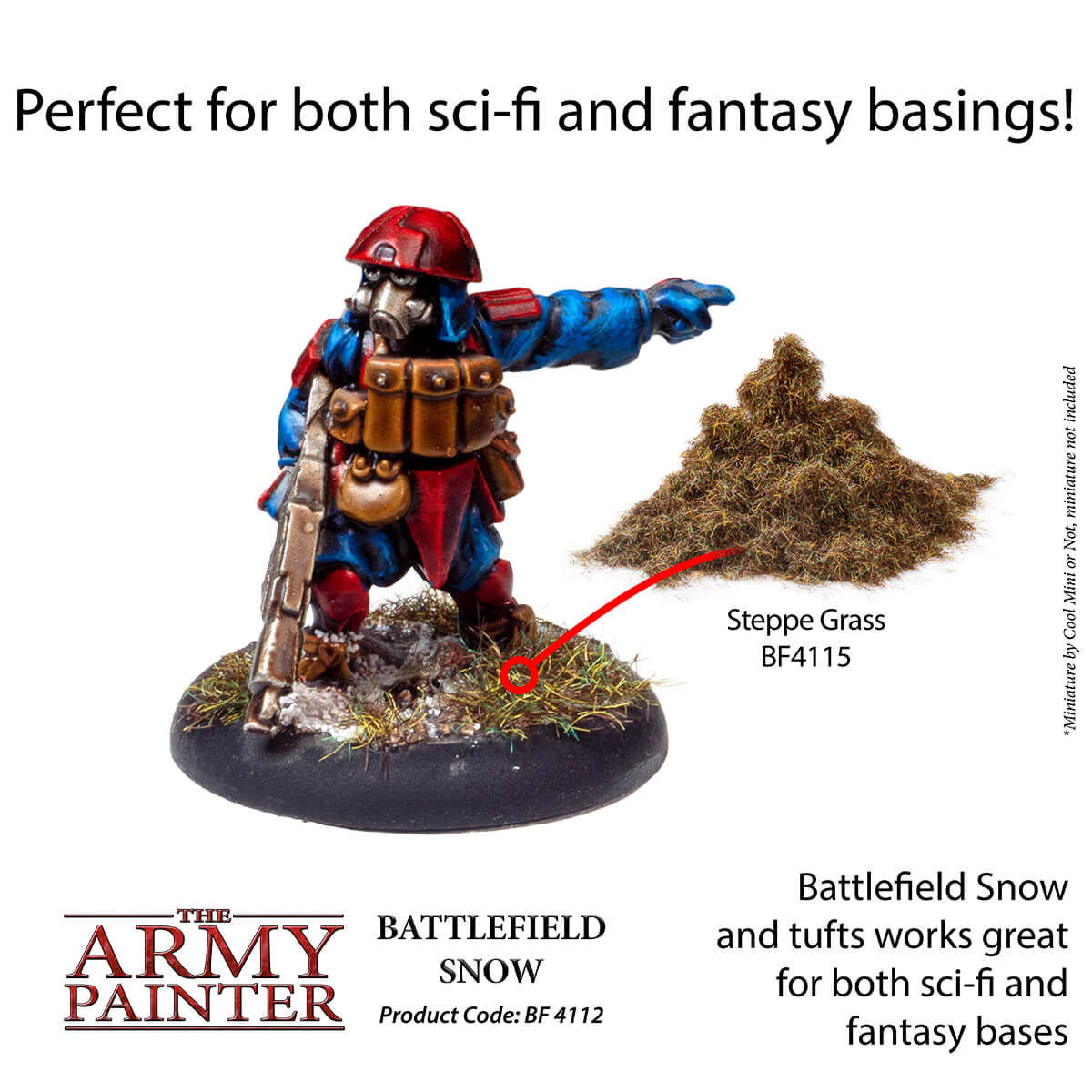 Army Painter Basing - Battlefield Snow