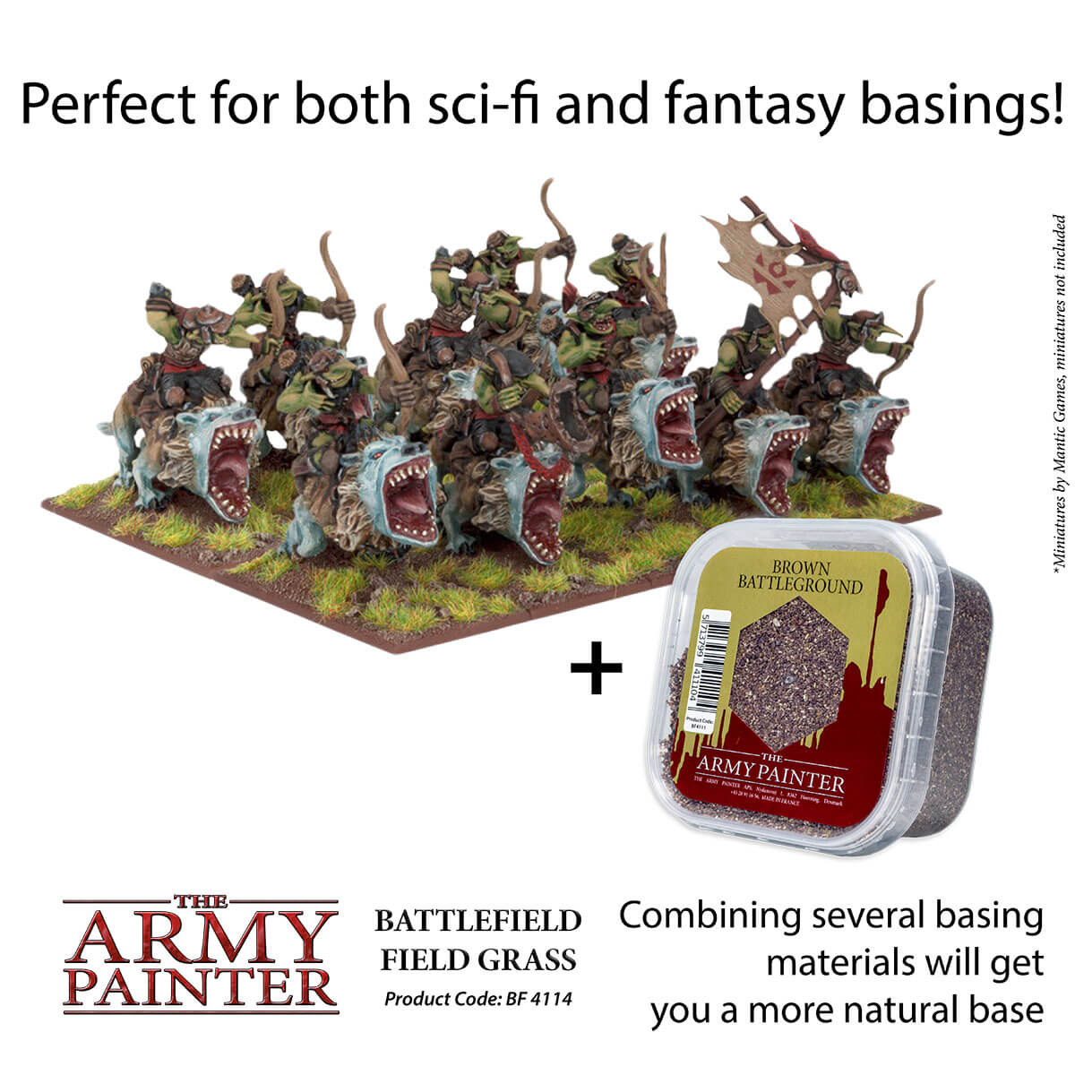 Army Painter Basing - Field Grass Static