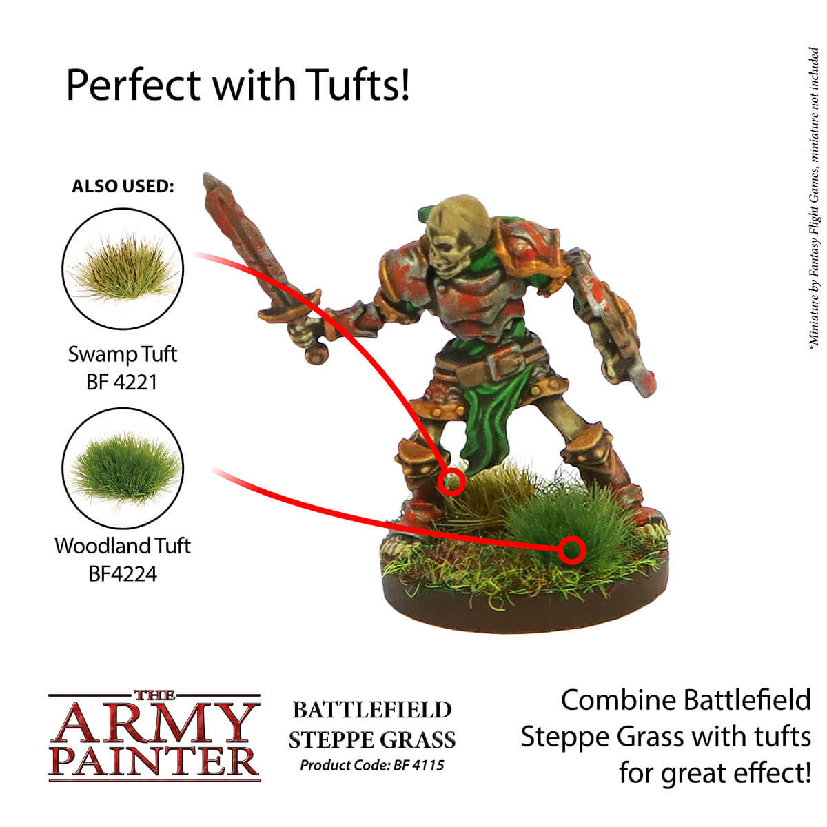 Army Painter Basing - Steppe Grass Static