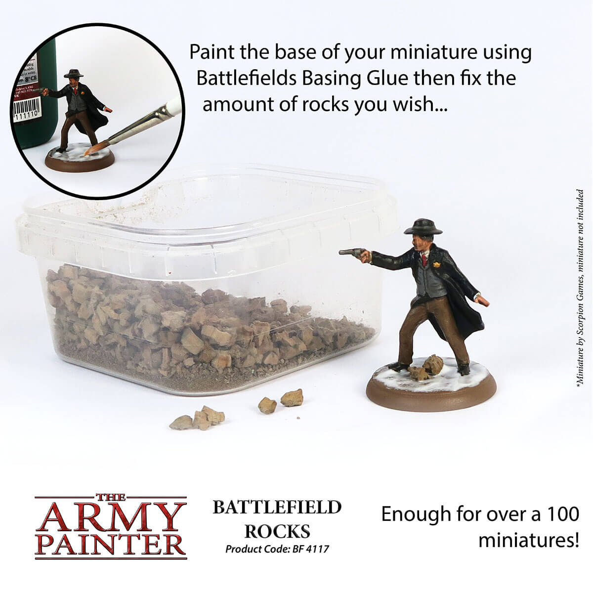 Army Painter Basing - Battlefield Rocks