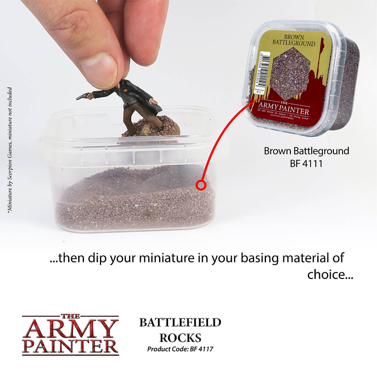 Army Painter Basing - Battlefield Rocks