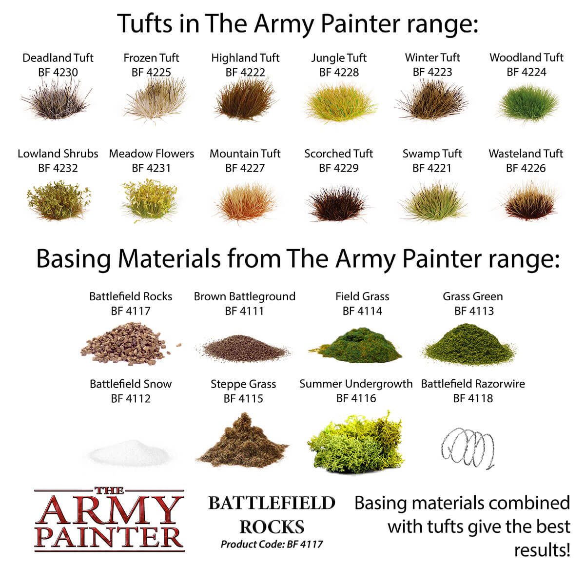 Army Painter Basing - Battlefield Rocks