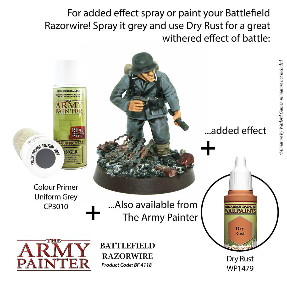 Army Painter Basing - Razor Wire