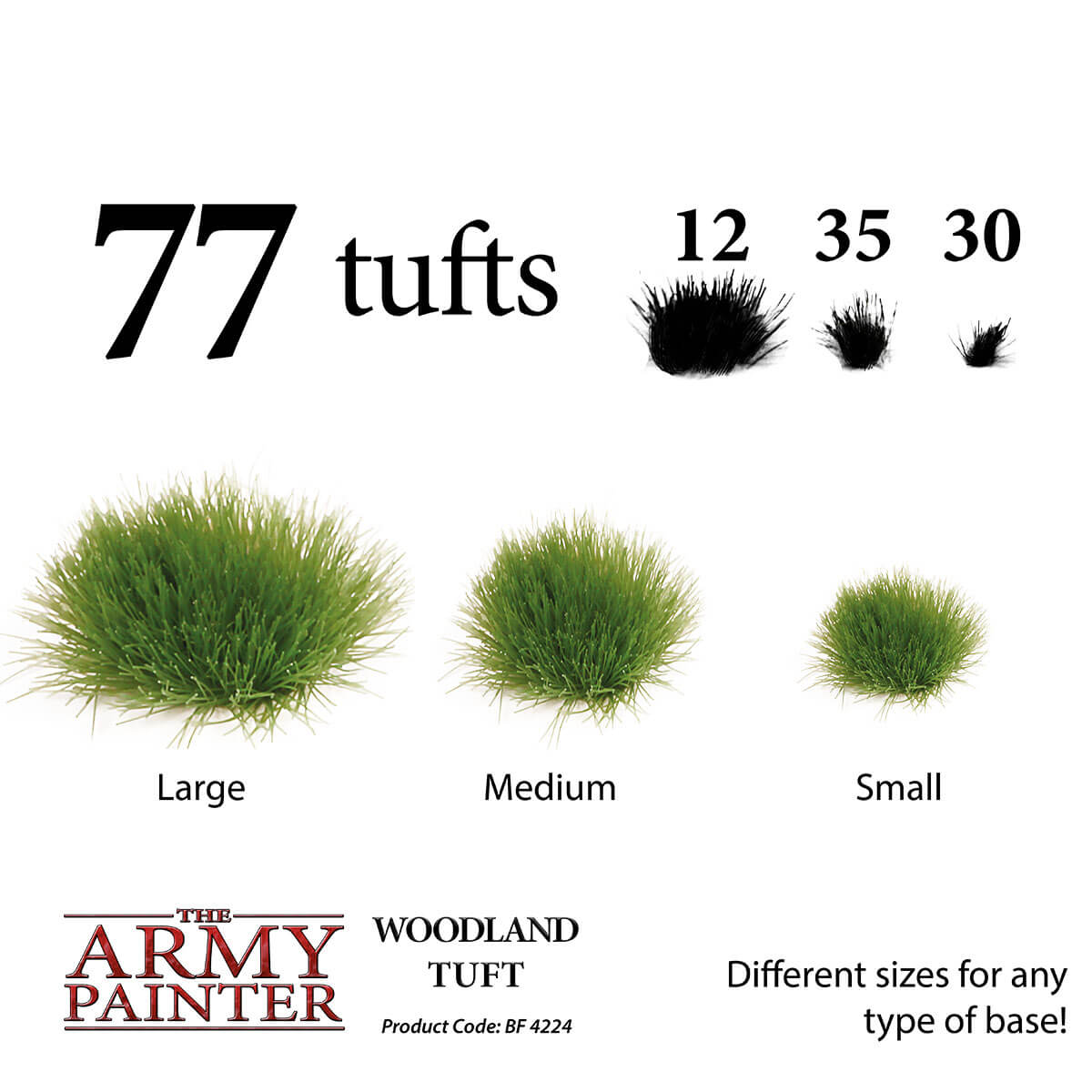Army Painter Tufts - Woodland Tufts