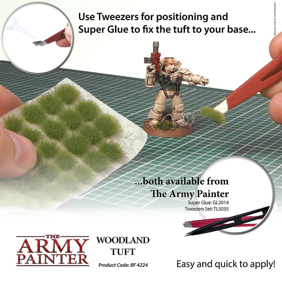 Army Painter Tufts - Woodland Tufts