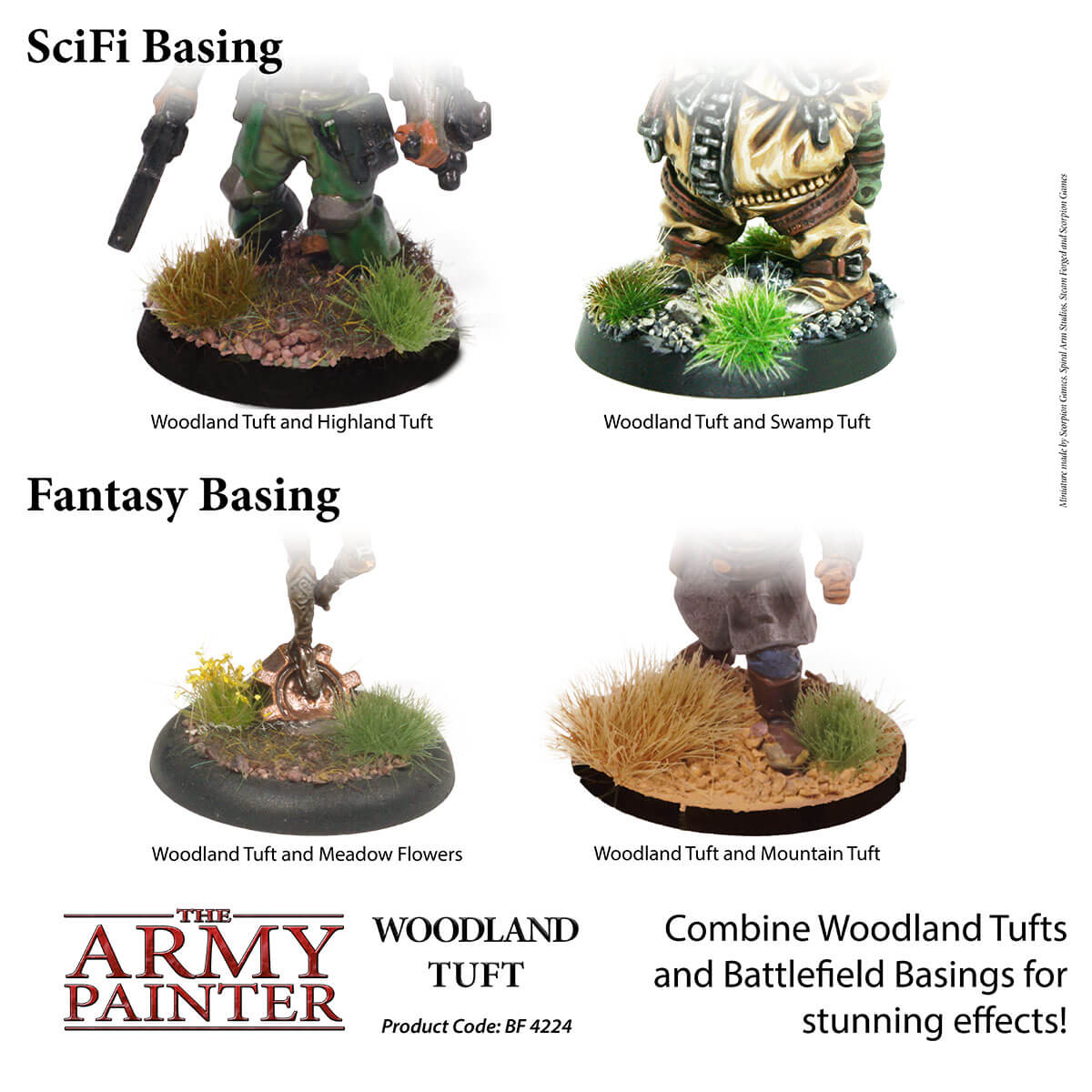 Army Painter Tufts - Woodland Tufts