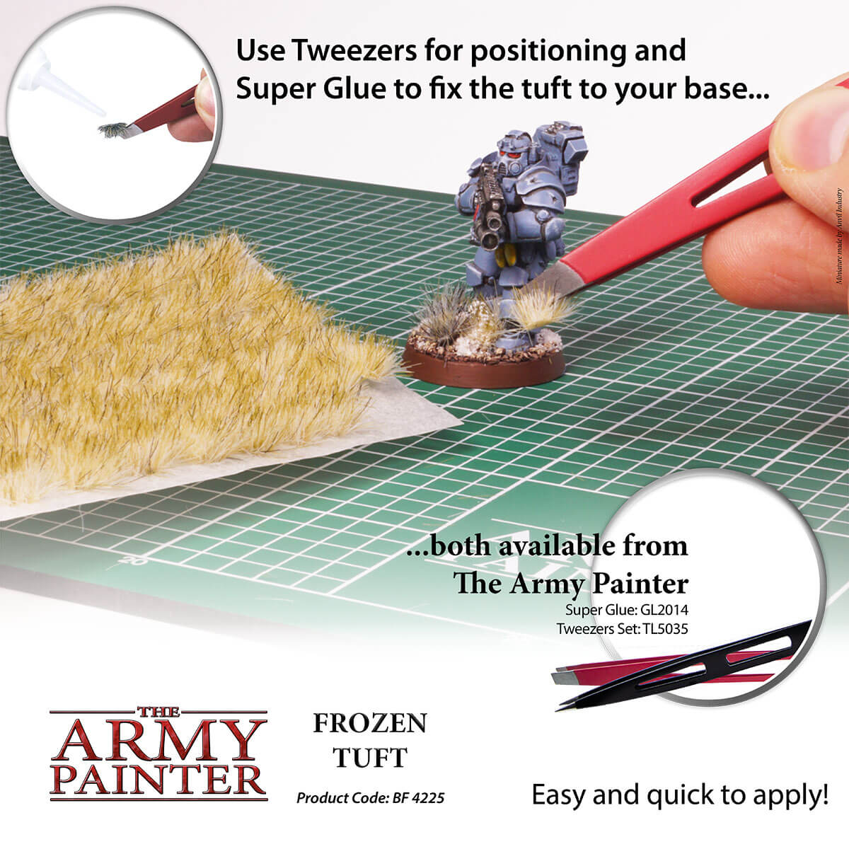 Army Painter Tufts - Frozen Tufts