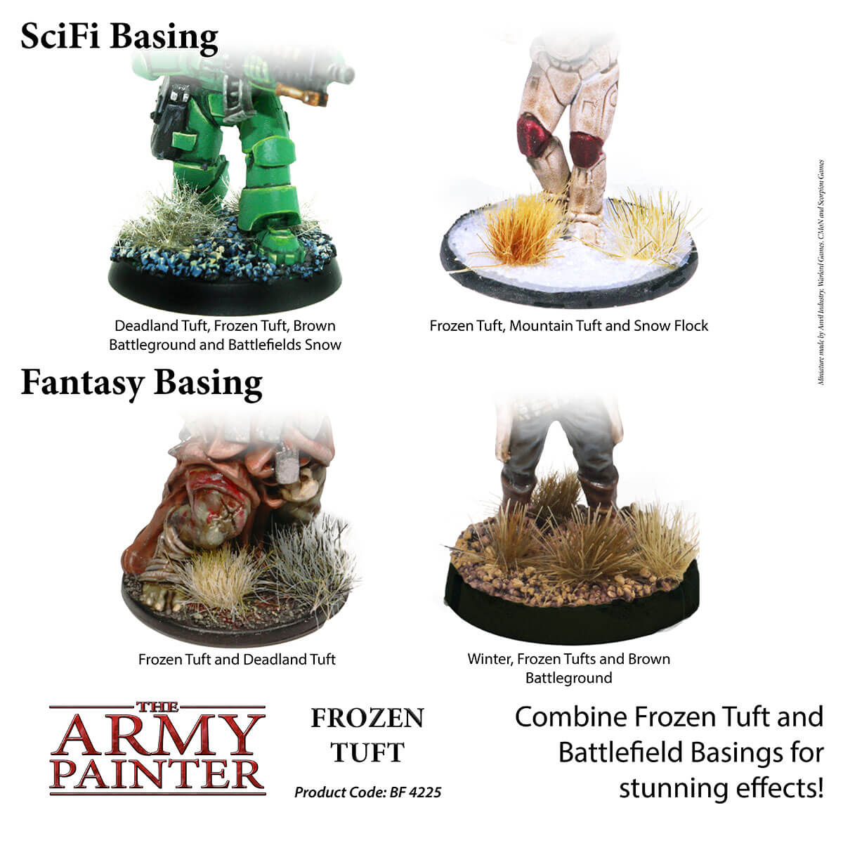 Army Painter Tufts - Frozen Tufts