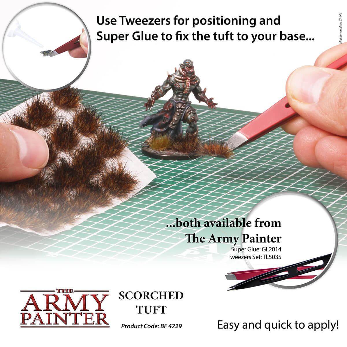 Army Painter Tufts - Scorched Tufts