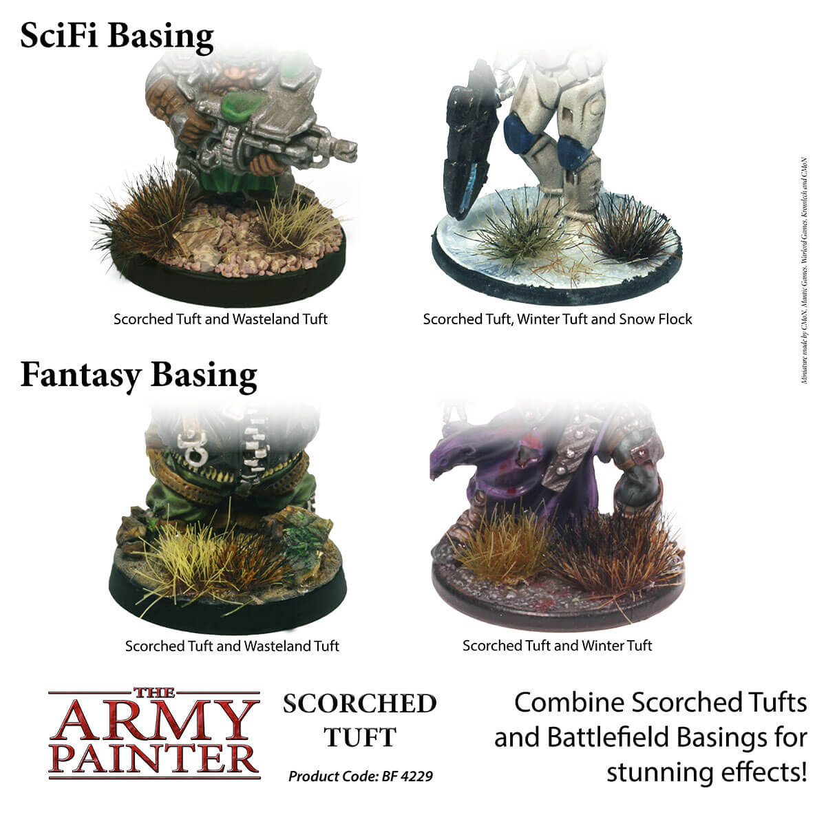 Army Painter Tufts - Scorched Tufts