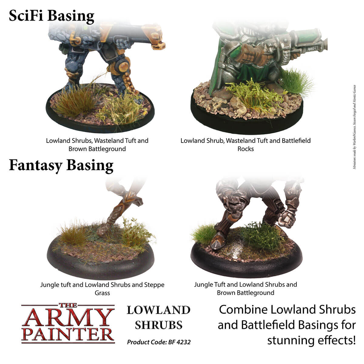 Army Painter Tufts - Lowland Shrubs