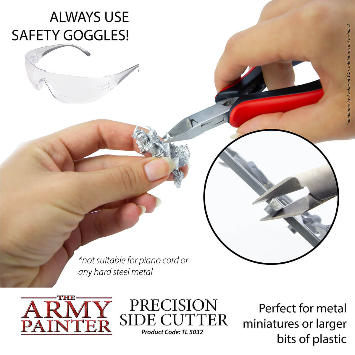 Army Painter Tools - Precision Side Cutters