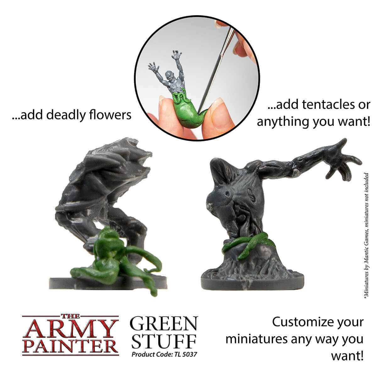 Army Painter Tools - Kneadite Green Stuff