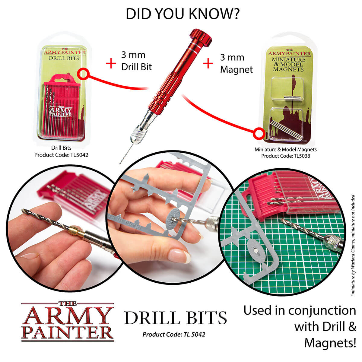 Army Painter Tools - Drill Bit Set