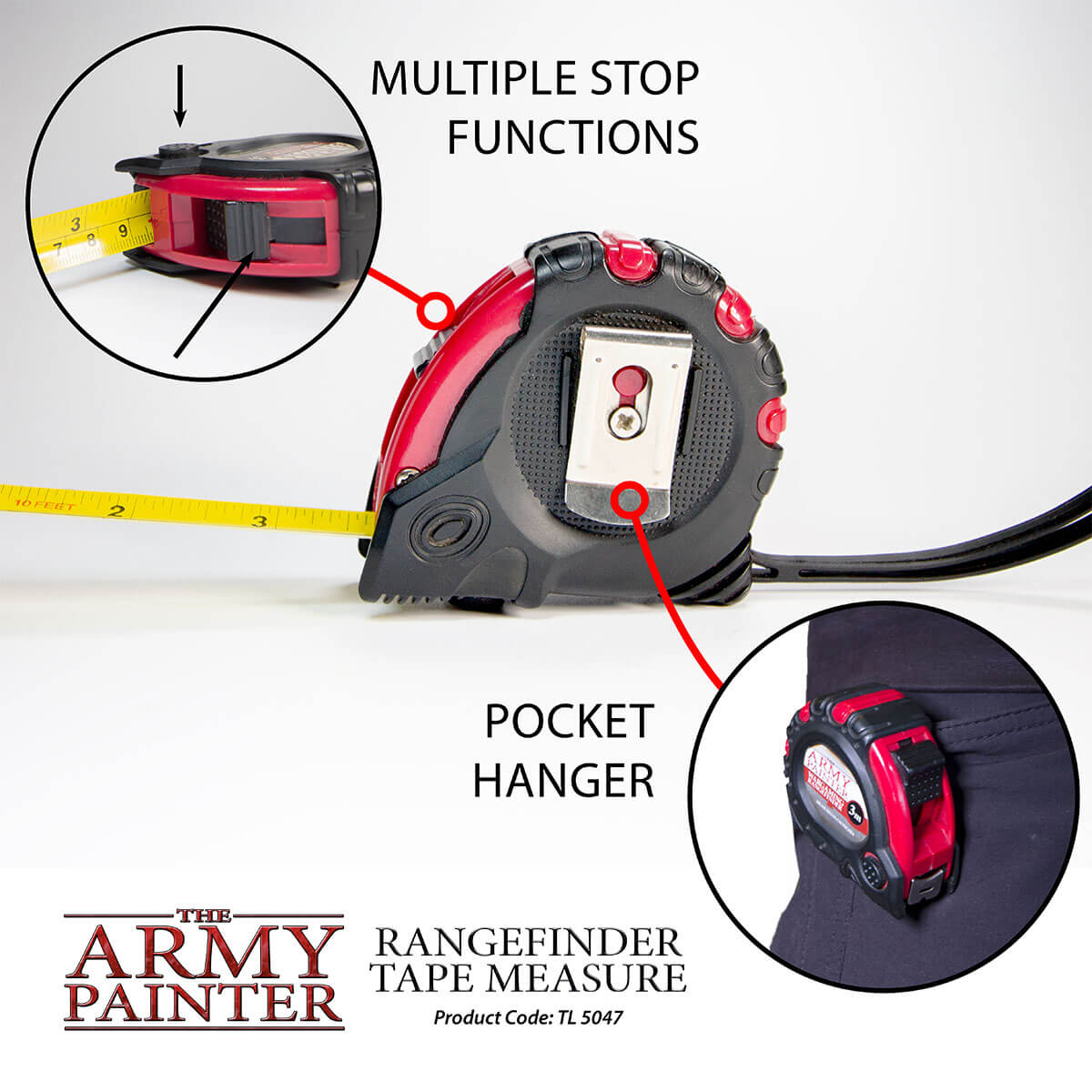 Army Painter Tools - Tape Measure the Rangefinder