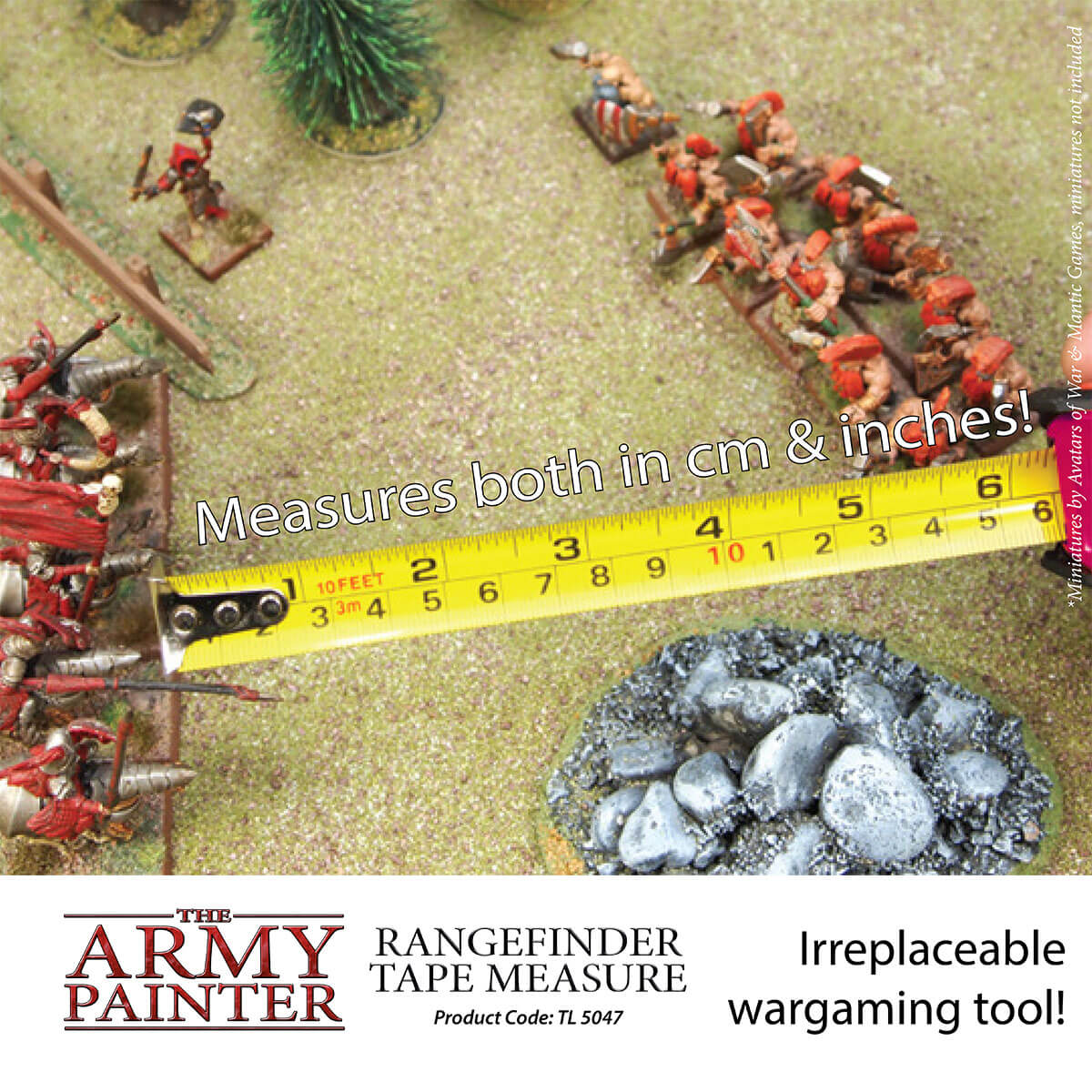 Army Painter Tools - Tape Measure the Rangefinder