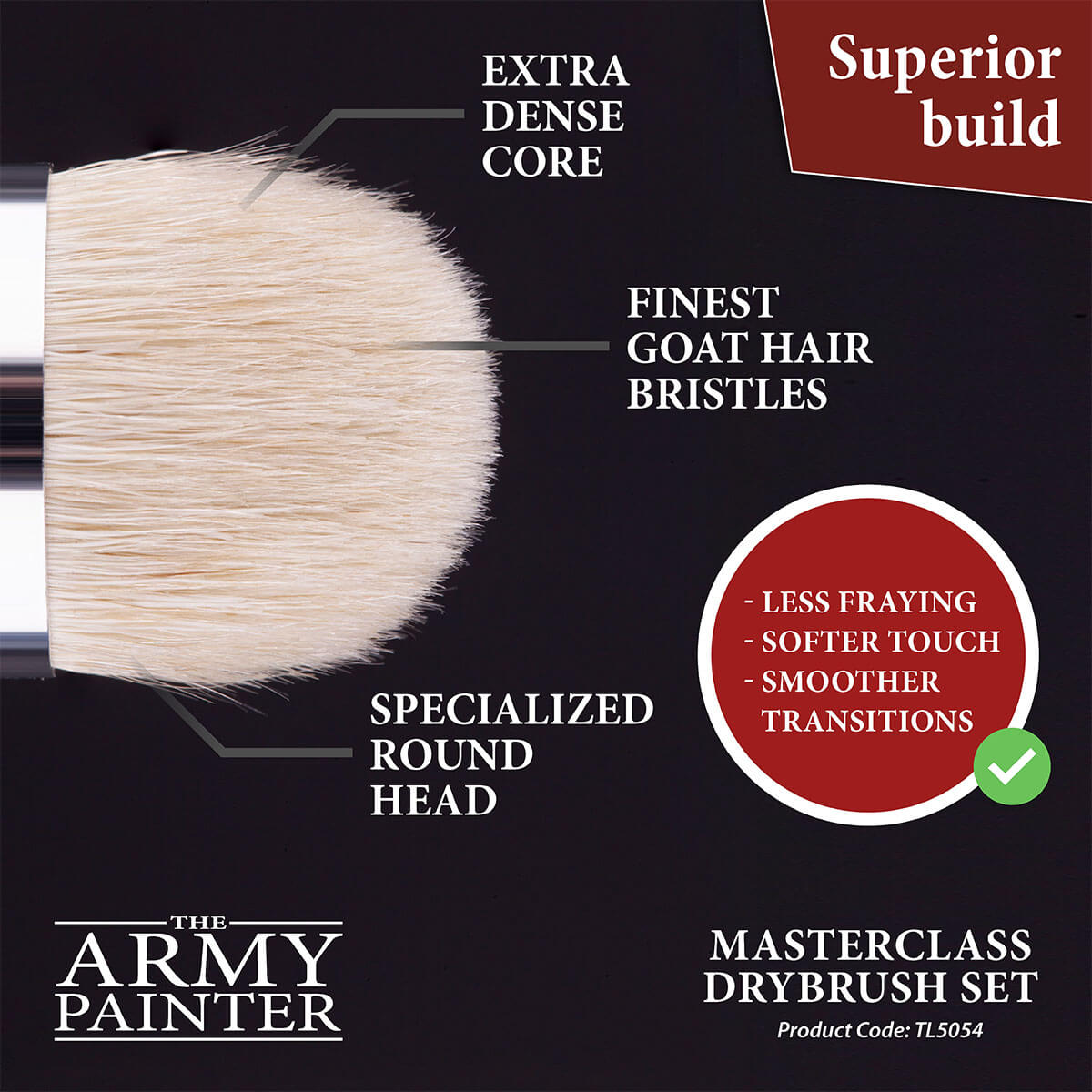 Army Painter Tools - Masterclass Drybrush Set