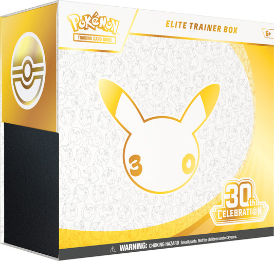 Pokémon TCG: 30th Celebration Elite Trainer Box Pre-Order (Pick up in-store only, Limit 1)