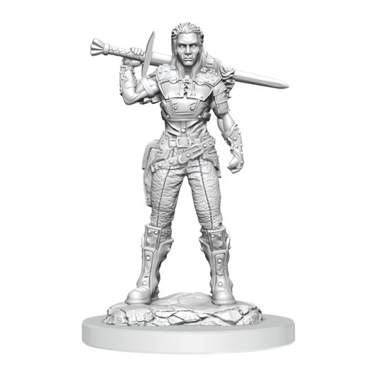 D&D Nolzurs Marvelous Miniatures Orc Fighter Female