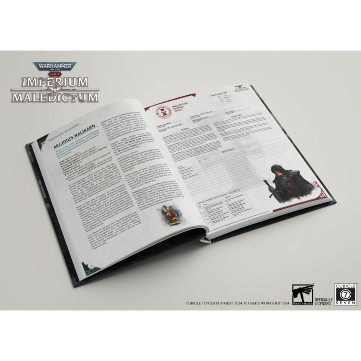 Warhammer 40k RPG Imperium Maledictum Inquisition GMs Guide