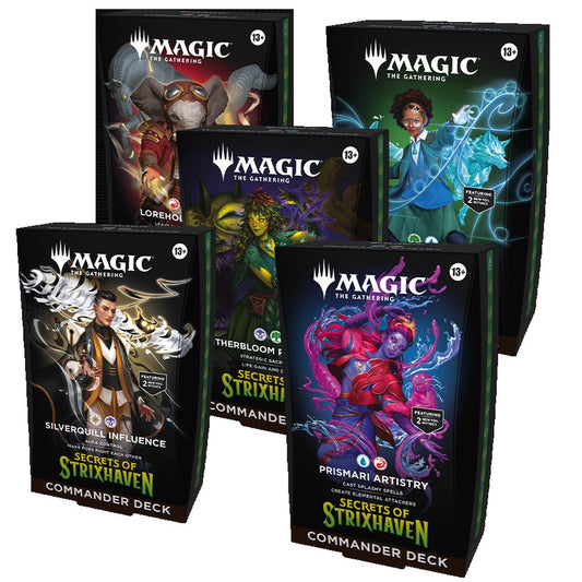 Magic Secrets of Strixhaven - Commander Decks