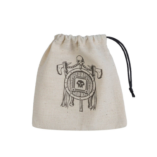 QW – Orc Beige & black Basic Dice Bag
