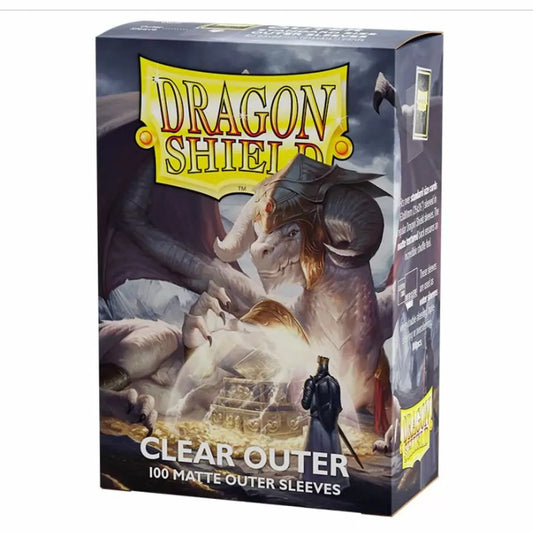 Dragon Shield: Outer Sleeves – Matte – Clear