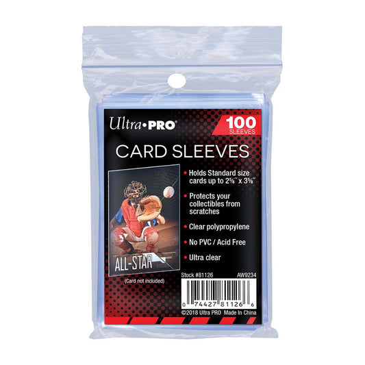 Ultra Pro Penny Sleeves – 2-1/2″ x 3-1/2″