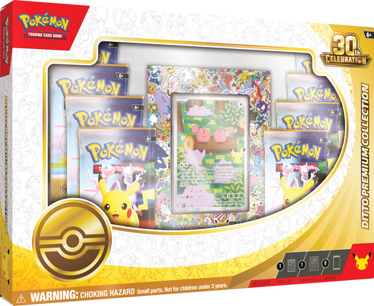 Pokémon TCG: 30th Celebration Ditto Premium Collection Pre-Order (Pick up only pre-order limit 1)