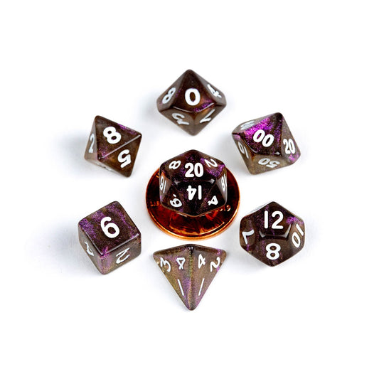 MDG – Mini Polyhedral Dice Set: Stardust Supervolc