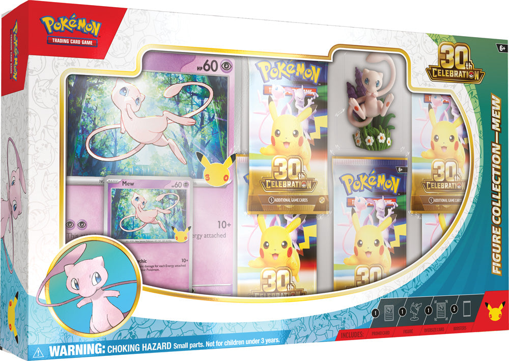 Pokémon TCG: 30th Celebration Figure Collection - Mew / Mewtwo Pre-Order (Pick up only pre-order limit 2)