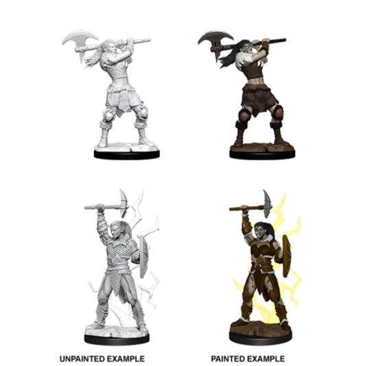 D&D Nolzurs Marvelous Unpainted Miniatures Female Goliath Barbarian