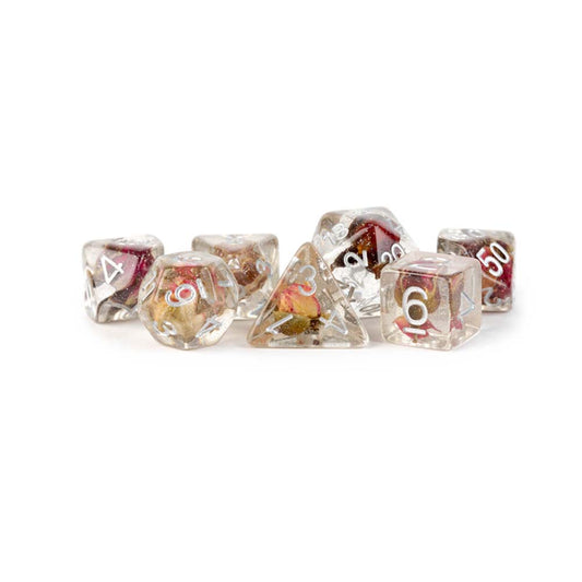 MDG – Resin Poly Set: Rose Dice