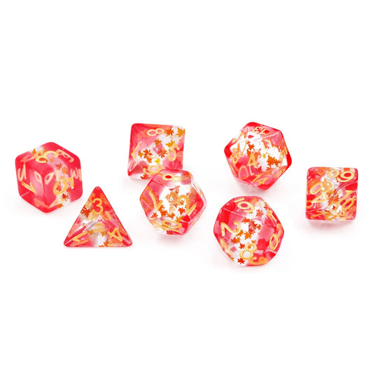Sirius Dice Set – Maple Leaf